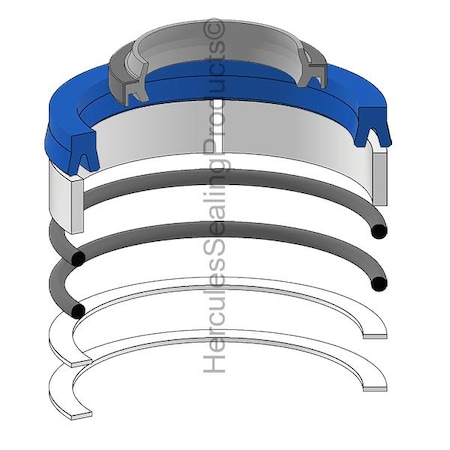 Toyota -After Market Parts Hydraulic Cylinder Repair Kit- 55 X 65 mmLIFT TRUCK KITS 04651-31440-71